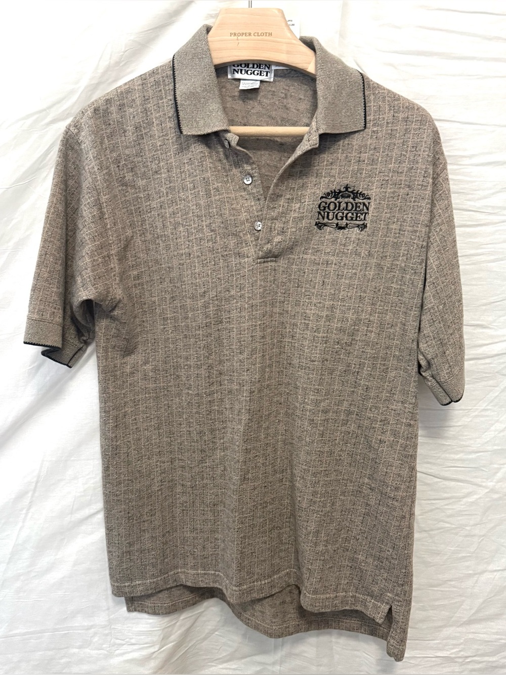 Golden Nugget Men's Short Sleeve Polo Shirt large